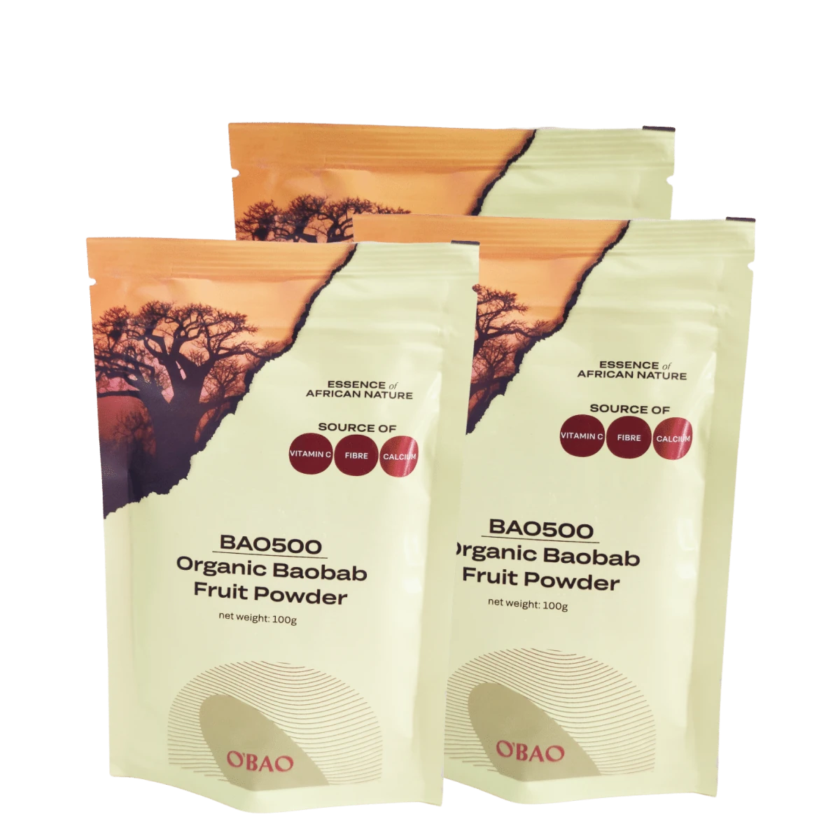 Baobab Powder Bundle – Supplemets for glowing skin