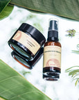 Natural Deodorant Spray and Cream 