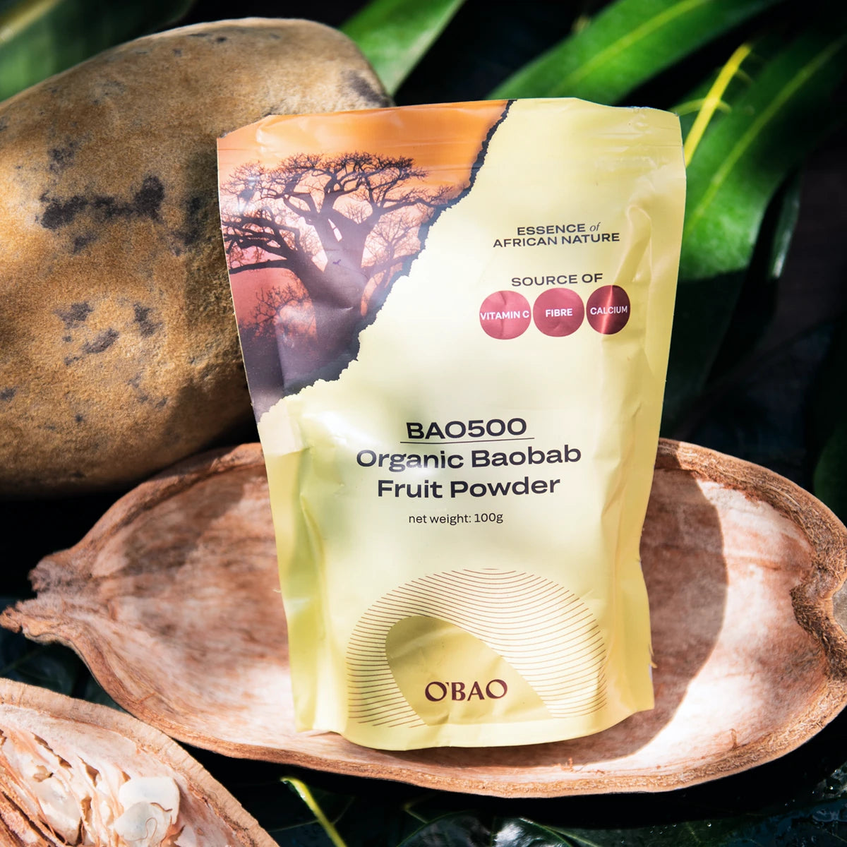 Oranic Baobab Powder - Supplements for glowing skin