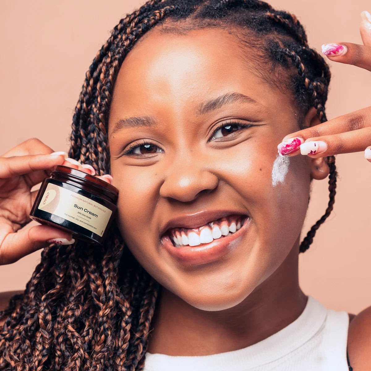 Applying Sunscreen Cream – sunscreen cream for full UV protection