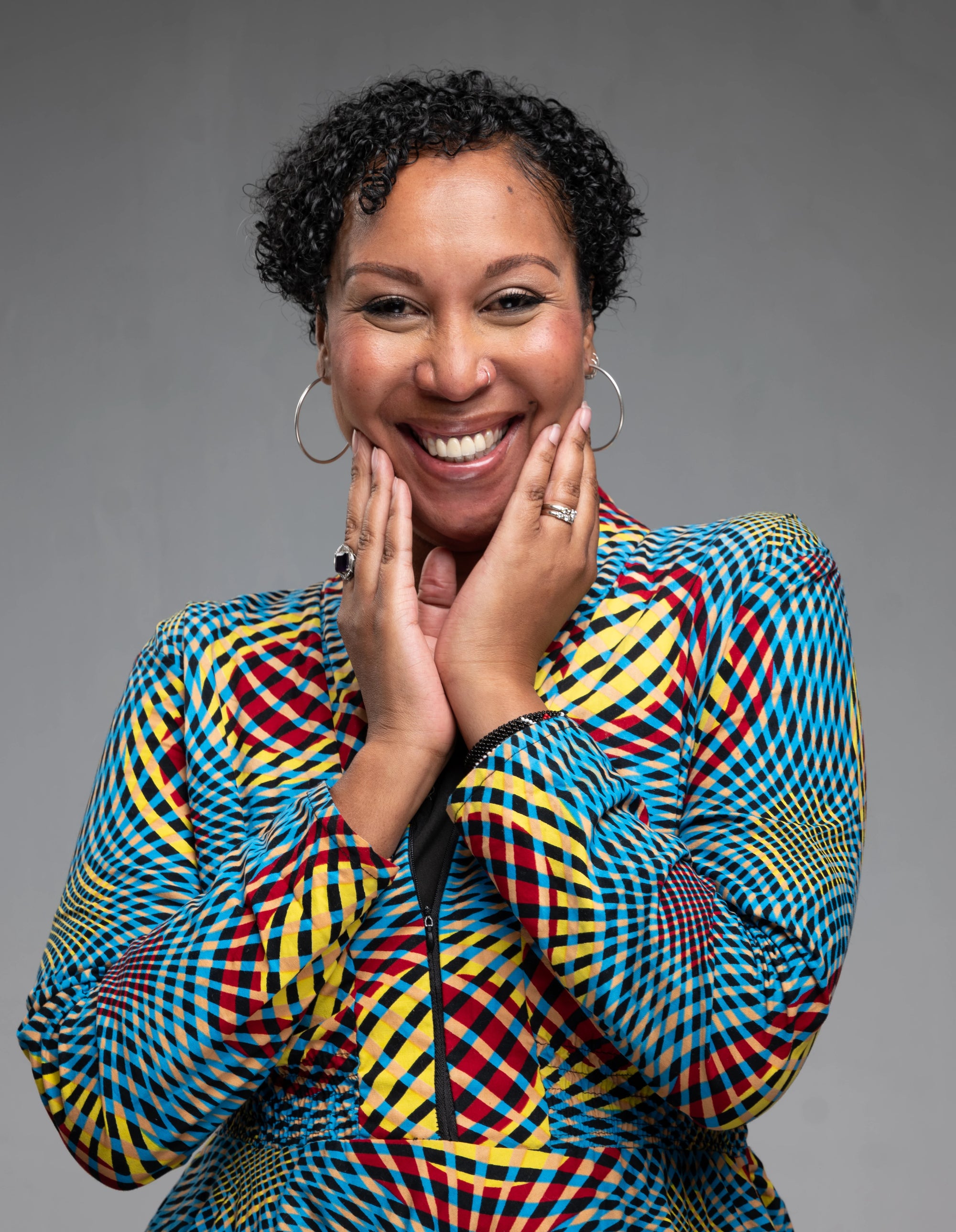Suzie Wokabi smiling